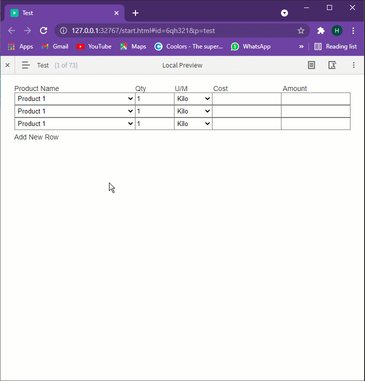 Move element when repeater row added Axure RP 9 Axure Forums